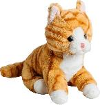 Pliušinis žaislas Molli Toys Cat 333738, oranžinis, 20 cm