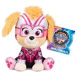 Pliušinis žaislas Paw Patrol Mighty Pups Movie Skye, rožinis, 15 cm