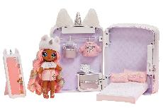 Lėlė MGA Na! Na! Na! Surprise Backpack Bedroom Whitney Sparkles 592365, 19 cm