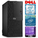 Stacionarus kompiuteris Dell OptiPlex 3050 Tower OptiPlex 3050, atnaujintas Intel Core i7-7700, Intel HD Graphics 630, 32 GB, 256 GB