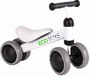 Balansinis dviratis EcoToys Balance Bike IT-JM-118-W, baltas