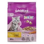 Sausas kačių maistas Whiskas Junior, vištiena, 0.8 kg