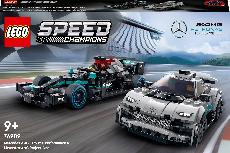 Konstruktorius LEGO Speed Champions Mercedes-AMG F1 W12 E Performance ir Mercedes-AMG Project One 76909