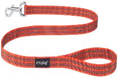 Pavadėlis Amiplay Rubber, oranžinis, 1.2m x 1.6cm