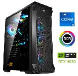 Stacionarus kompiuteris Mdata Gaming 90303090 Core i5-13400F 16GB 512GB NVME 2TB HDD RTX 4070 Windows 11