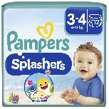 Maudymosi sauskelnės Pampers Splashers, 3 dydis, 6 - 11 kg, 12 vnt.