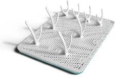 Indų džiovyklė Nanobebe Slim Drying Rack, 0 mėn., plastikas, balta