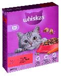 Sausas kačių maistas Whiskas 1+ Beef, jautiena, 0.8 kg