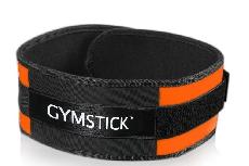 Sunkiosios atletikos diržas Gymstick Weightlifting Belt 61082-OR, juoda/oranžinė, Universalus