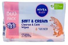 Drėgnos servetėlės Nivea Baby Soft & Cream, 114 vnt.