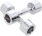 Svorių rinkinys HMS Chrome Dumbbells, 3 kg x 2 vnt.