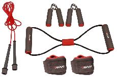 Rinkinys Avento Fitness Set 41VE, 180 cm, 6 vnt.