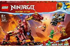 Konstruktorius LEGO® NINJAGO® Heatwave transformuojamas lavos drakonas 71793, 479 vnt.