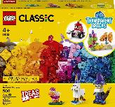 Konstruktorius LEGO Classic Kūrybinės skaidrios kaladėlės 11013