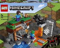 Konstruktorius LEGO Minecraft Apleista kasykla 21166, 248 vnt.