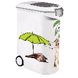 Dėžė gyvūnų ėdalui laikyti Curver Pets Collection/Dogs, 23 l, balta