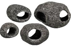 Akvariumo dekoracija Flamingo Stones 401241, 1.178 kg, pilka