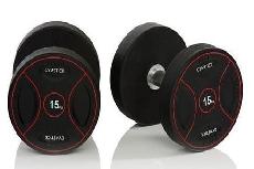 Svarmuo Gymstick Pro PU Dumbbells, 40 kg x 2 vnt.