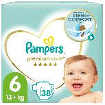 Sauskelnės Pampers Premium Care, 6 dydis, 13 kg, 38 vnt.