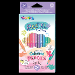 Spalvotieji pieštukai Colorino Pastel Coloured Pencils, 12 vnt.