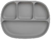 Lėkštutė Markland 4 Piece Tray, 6+ mėn., silikonas, pilka