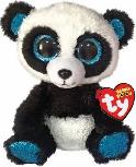 Pliušinis žaislas TY Bamboo Panda 389400, mėlynas/baltas/juodas, 15 cm