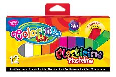 Plastilinas Colorino Kids 12 Colors 57417PTR, 12 vnt.