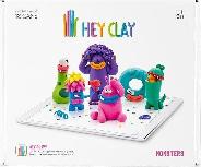 Plastilinas Tm Toys Hey Clay Monsters HCLSE004, 18 vnt.