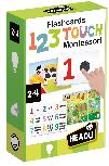 Lavinimo žaislas Headu Montessori Flashcards 123 Touch MU54891, įvairių spalvų