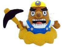 Pliušinis žaislas Animal Crossing Resetti, geltonas, 17 cm