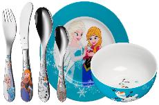 Indų komplektas WMF Disney Frozen, 3 m., nerūdijantysis plienas, mėlyna/įvairių spalvų