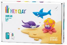 Modelinas Hey Clay Ocean Animals 60027E, 6 vnt.