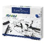 Spalvinimo rinkinys Faber Castell Manga Starter Set, vienpusiai, 8 vnt.