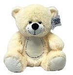 Pliušinis žaislas Tulilo Teddy Bear Tom, kreminė, 34 cm