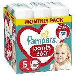 Sauskelnės-kelnaitės Pampers Pants, 5 dydis, 18 kg, 152 vnt.