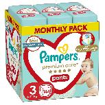 Sauskelnės-kelnaitės Pampers Premium Care Pants, 3 dydis, 6 - 11 kg, 144 vnt.