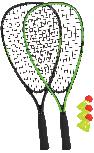 Badmintono rinkinys Schildkrot Speedbadminton Set 970906, 5 vnt.