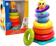 Interaktyvus žaislas Hola Stacking Rainbow Duck ZA1484