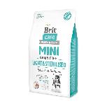 Sausas šunų maistas Brit Care Mini Light&Sterilised, triušiena / lašiša, 2 kg