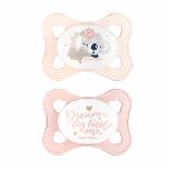 Čiulptukų rinkinys Canpol Babies Mini Soother Sleepy Koala, 0 mėn., rožinė