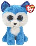 Pliušinis žaislas TY Beanie Boos Prince Husky, mėlynas, 24 cm