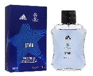 Tualetinis vanduo Adidas Star UEFA Champions League, 50 ml