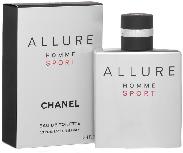 Tualetinis vanduo Chanel Allure Homme Sport Men, 50 ml