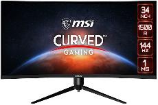 Monitorius MSI Optix MAG342CQR, 34", 1 ms