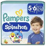 Maudymosi sauskelnės Pampers Splashers, 5 dydis, 14 kg, 10 vnt.