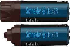 Teksto žymeklis Schneider Maxx 270 65S127007, 1 - 3 mm, ruda