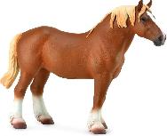 Žaislinė figūrėlė Collecta Belgian Mare Chestnut 88819, 18 cm