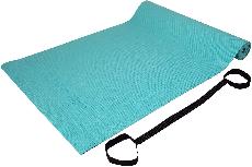 Kilimėlis fitnesui ir jogai Tunturi PVC Yogamat 14TUSYO035, turkio, 182 cm x 61 cm x 0.4 cm