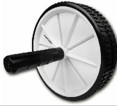 Pilvo preso treniruoklis - ratukas Tunturi Double Exercise Wheel 14TUSCL245, 18.5 cm, 0.58 kg