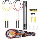 Badmintono rinkinys NILS 4set 383127, 16 vnt.